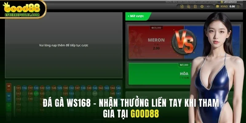 Đá Gà WS168 - Nhận Thưởng Liền Tay Tham Gia Tại GOOD88